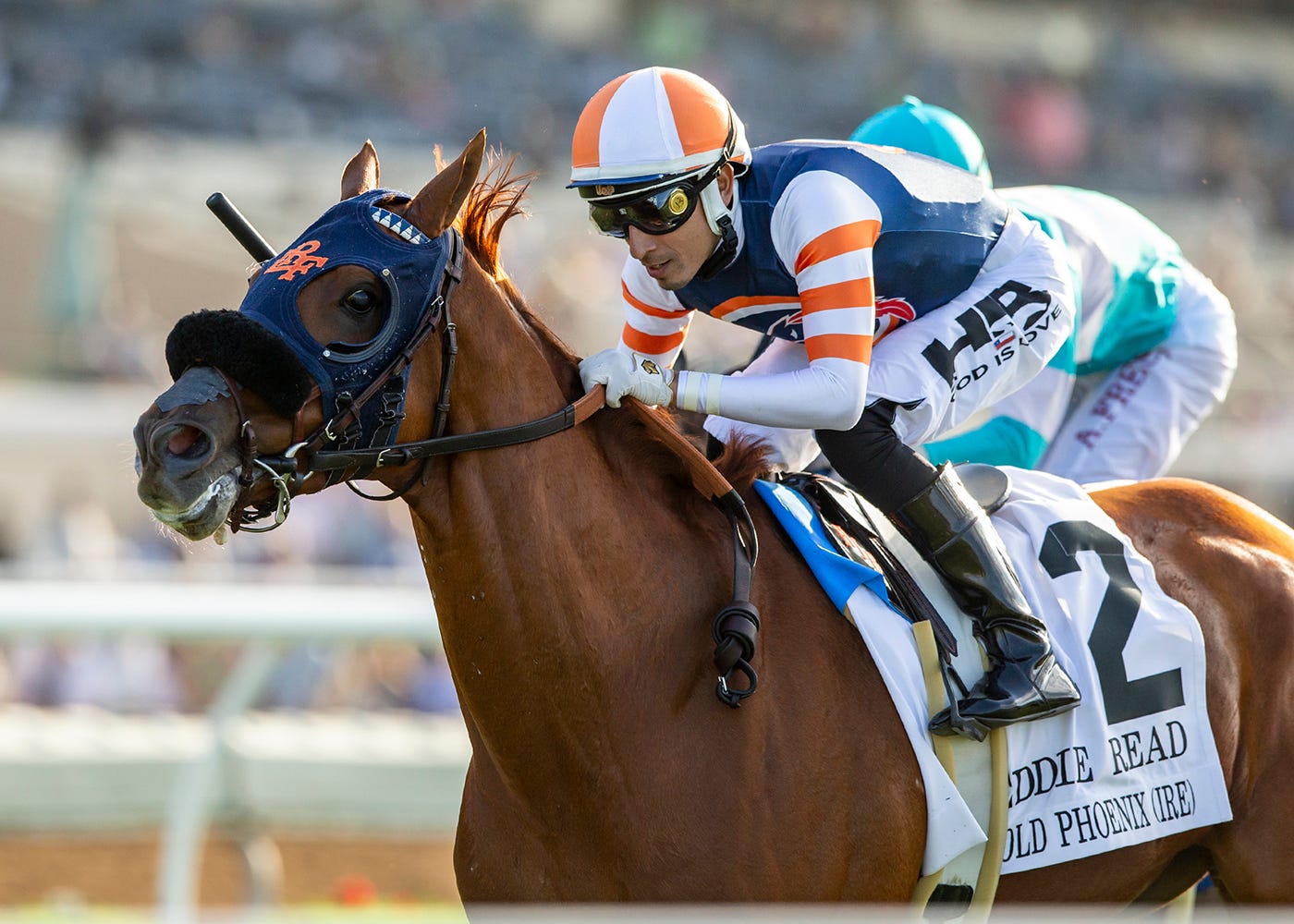 Gold Phoenix leads D'Amato team in taking Eddie Read Stakes